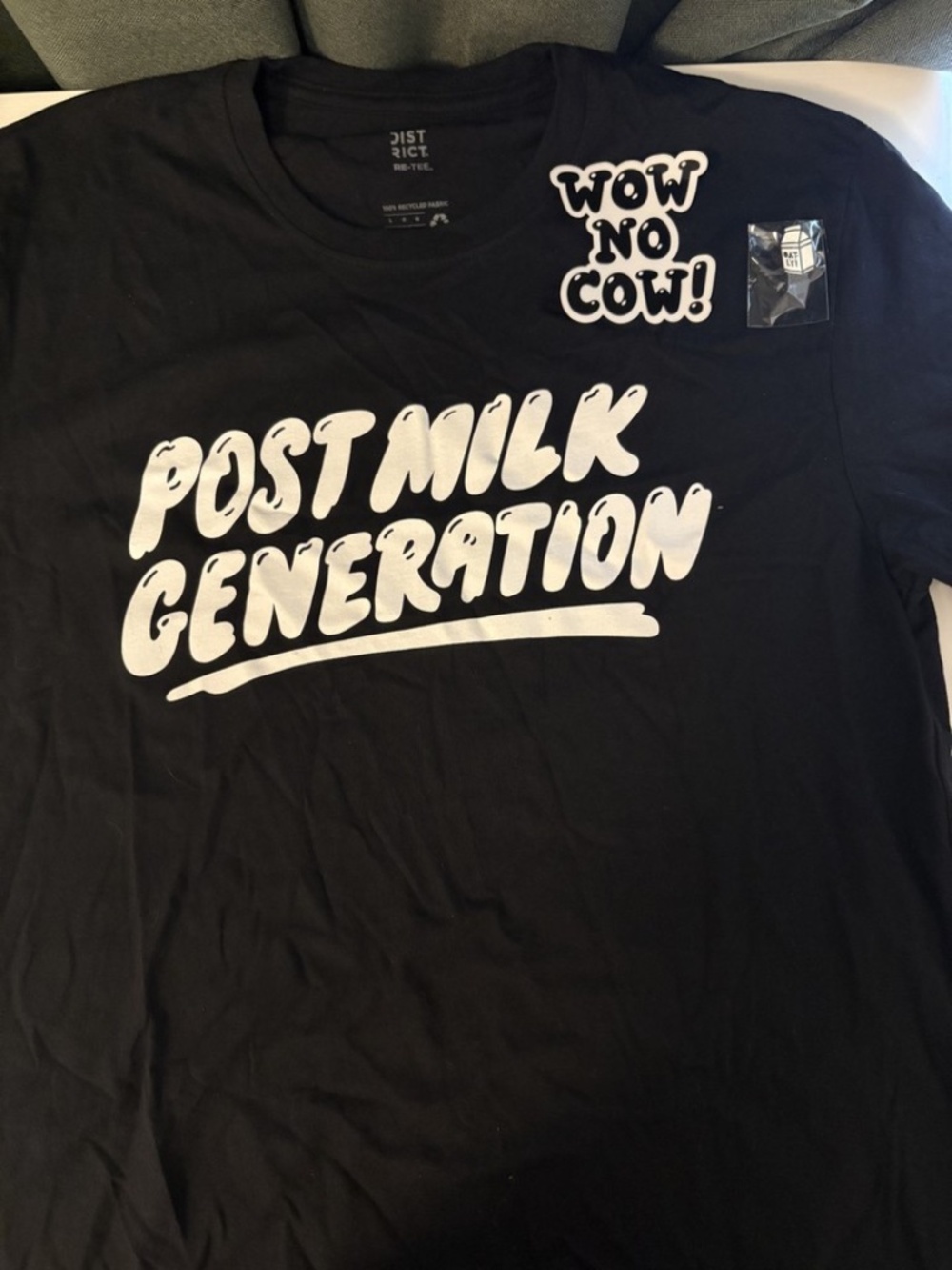 Oatly Oat Milk Vegan Plant Based Tshirt Pin Sticker Gift Oatmeal